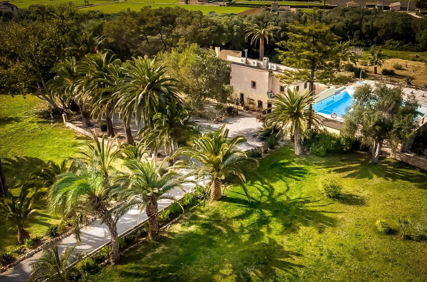 Finca Hotel Rural Predio Son Serra Can Picafort  Exterior foto